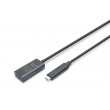 Active USB 3.2 Gen2 Extension, USB-C to USB-A, 5m
