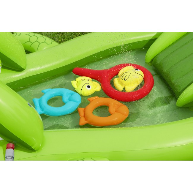 Bestway Later Gator Kids Inflatable Water Play Center and Pool 2.34 m x 1.63 m x 87 cm