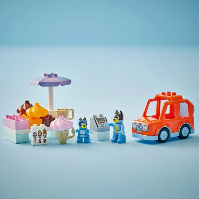 LEGO BLUEY 10458 Ice Cream Trip with Bluey