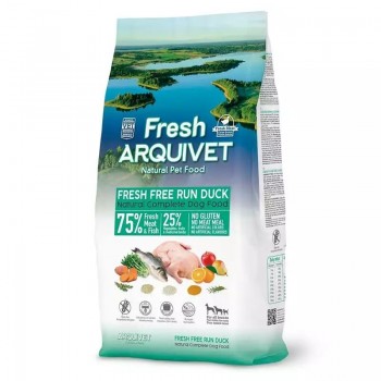 ARQUIVET Fresh Duck with ocean fish - semi-moist dog food - 2,5 kg