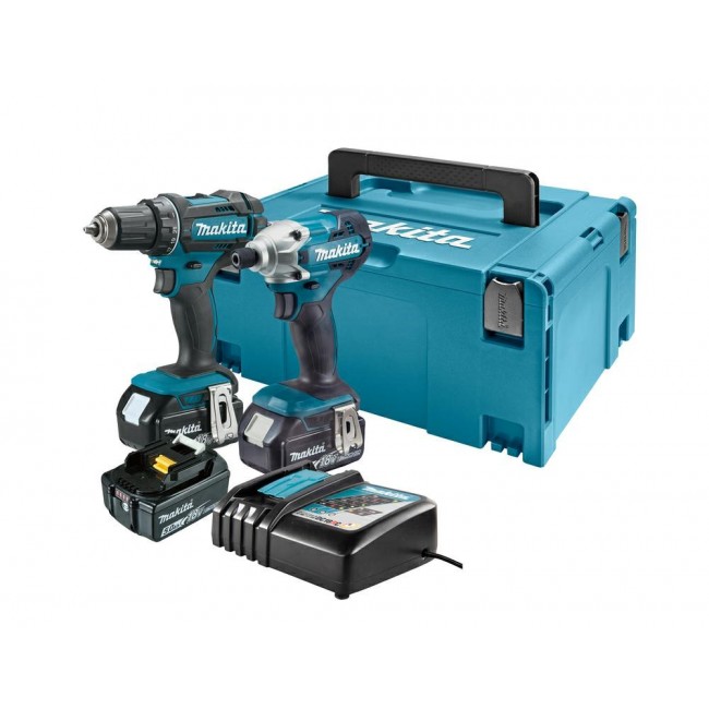 MAKITA 18V 3x5.0Ah MAKPAC Combo Kit DLX2339JX1 MAKITA 18V 3x5.0Ah MAKPAC Combo Kit DLX2339JX1