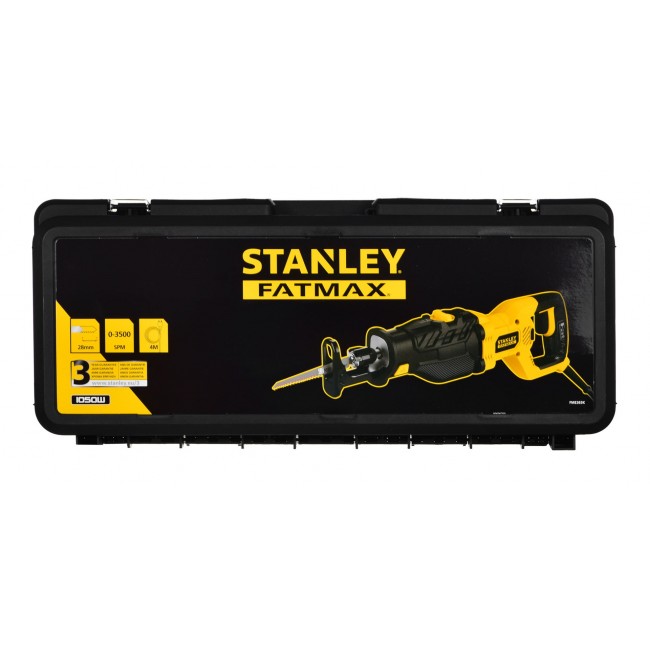 Stanley FME365K-QS sabre saw 2.8 cm Black,Yellow 1050 W Stanley FME365K-QS sabre saw 2.8 cm Black,Yellow 1050 W