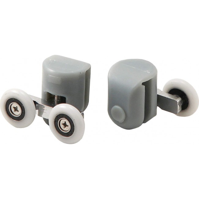 Upper double rollers for glass panes 5 mm - FI 25 mm Upper double rollers for glass panes 5 mm - FI 25 mm