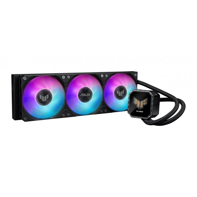 ASUS TUF Gaming LC III 360 ARGB LCD Processor All-in-one liquid cooler 12 cm Black 1 pc(s) ASUS TUF Gaming LC III 360 ARGB LCD Processor All-in-one liquid cooler 12 cm Black 1 pc(s)