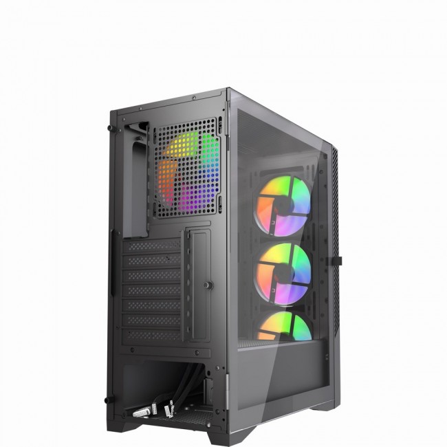 Gembird CCC-FC-900ARGB Gaming computer case Fornax 900, ATX, black Gembird CCC-FC-900ARGB Gaming computer case Fornax 900, ATX, black