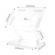 MEDIA-TECH Laptop Stand Laptop Stand MT2661W (white)