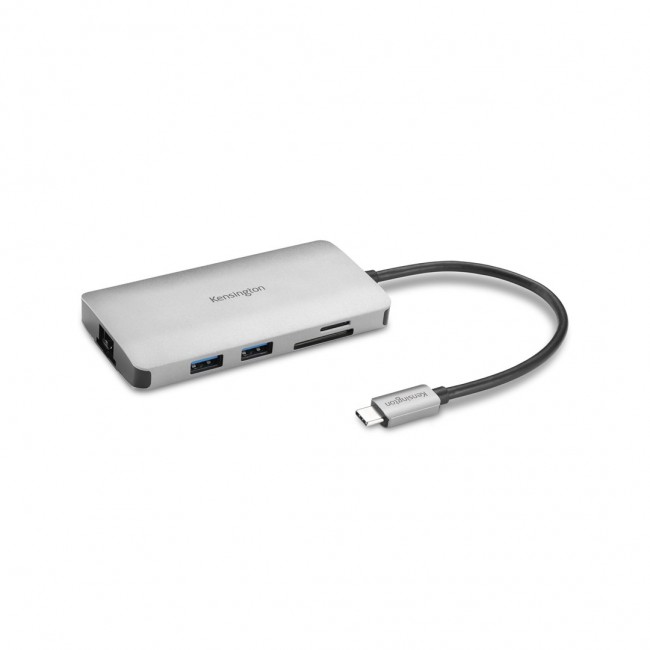 Kensington UH1400P USB-C 8-in-1 Driverless Mobile Dock Kensington UH1400P USB-C 8-in-1 Driverless Mobile Dock