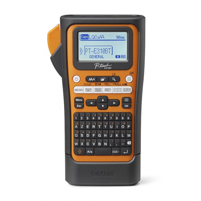 Brother PT-E310BTVP Pro | Thermal | Label Printer | Orange/Black Brother PT-E310BTVP Pro | Thermal | Label Printer | Orange/Black