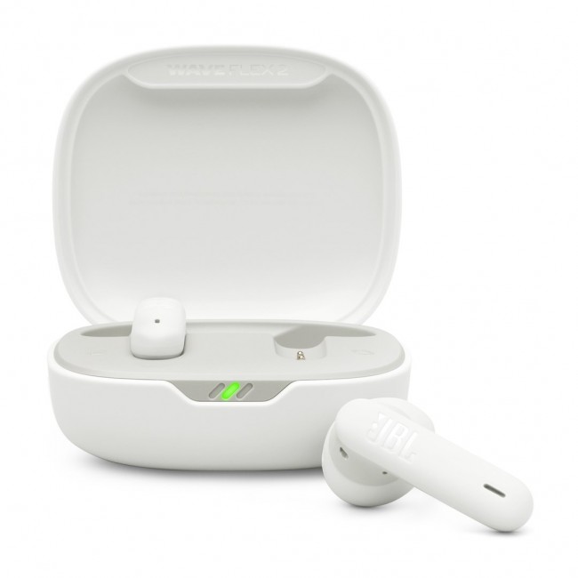 JBL InEar Wave Flex 2 white earphones