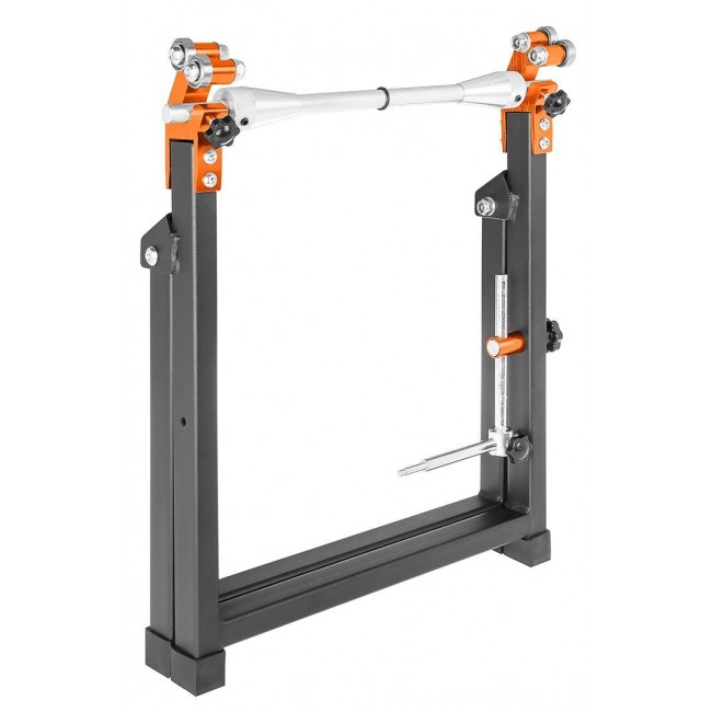 Motorcycle wheel static balancer