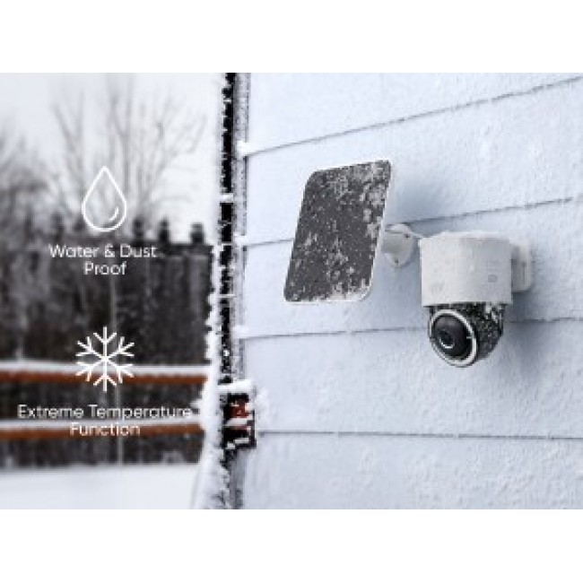 Anker Eufy 4G LTE S330 Outdoor Camera With Solar Panel T86p2321 white Anker Eufy 4G LTE S330 Outdoor Camera With Solar Panel T86p2321 white