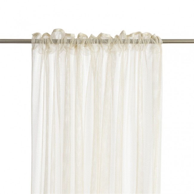 CURTAIN MUDANYA (CREAM) 280X260 D