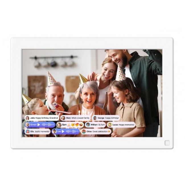 myFirst Live digital photo frame White 25.6 cm (10.1