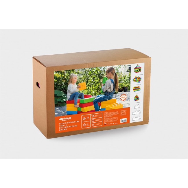 Marioinex brick building blocks, 33 pieces