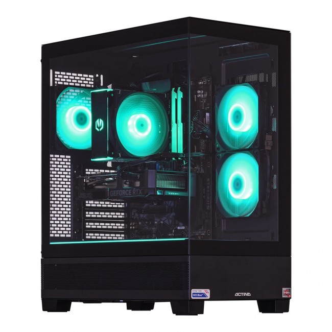 Actina 5901443383642 PC AMD Ryzen 5 5600X 32 GB DDR4-SDRAM 1 TB SSD NVIDIA GeForce RTX 4060 Midi Tower Black