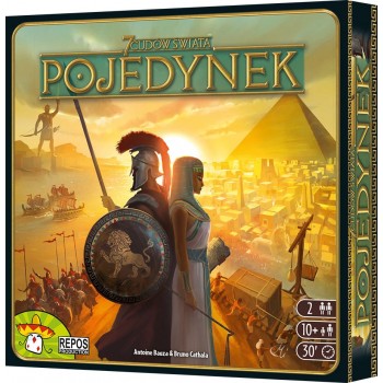 Board game 7 WONDERS OF THE WORLD - DUEL (POLISH VERSION)