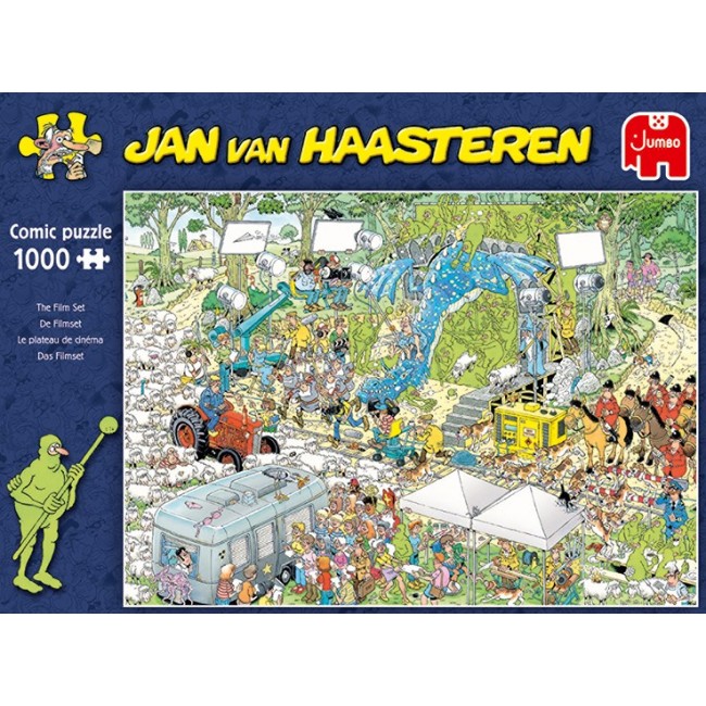 Jan van Haasteren The TV Studios 1000 pcs Jigsaw puzzle 1000 pc(s) Comics