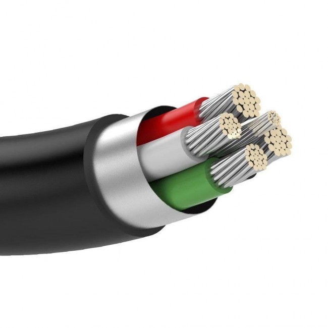 Ugreen USB cable - mini USB 480 Mbps 3 m US132 (black)