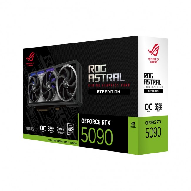 ASUS ROG-ASTRAL-RTX5090-O32G-BTF-GAMING NVIDIA GeForce RTX 5090 32 GB GDDR7 ASUS ROG-ASTRAL-RTX5090-O32G-BTF-GAMING NVIDIA GeForce RTX 5090 32 GB GDDR7