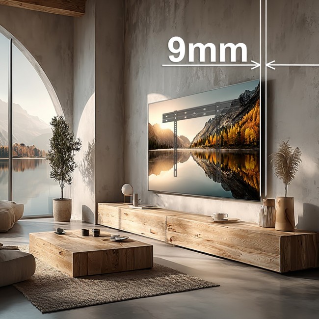 Maclean ultra flat wall mount for TV, 40-85