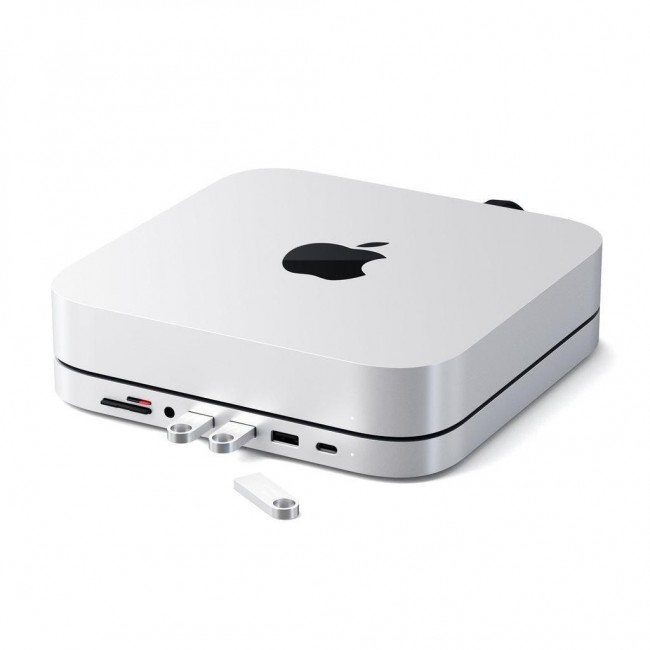 Belkin ST-ABHFS laptop dock/port replicator USB 2.0 Type-C Black, Silver