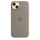 Apple iPhone 15 Plus Silicone Case with MagSafe - Clay Apple iPhone 15 Plus Silicone Case with MagSafe - Clay