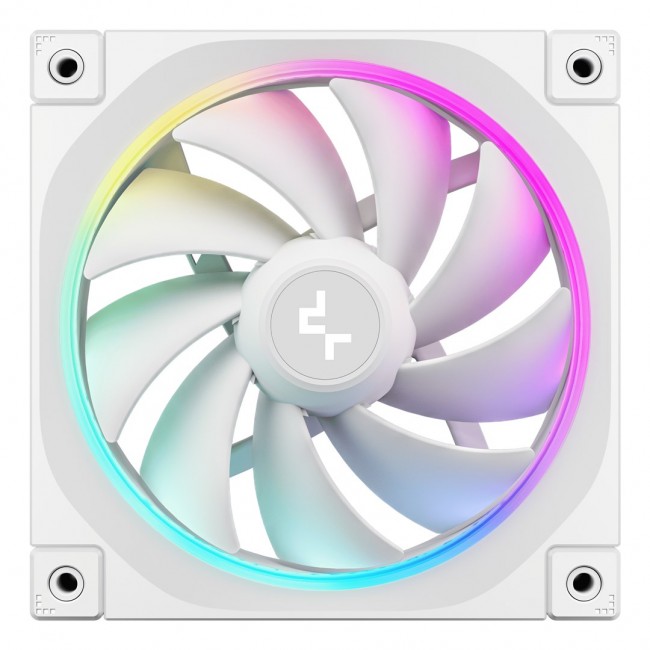 DeepCool FL12 WH-3 in 1 Computer case Fan 12 cm White 3 pc(s) DeepCool FL12 WH-3 in 1 Computer case Fan 12 cm White 3 pc(s)