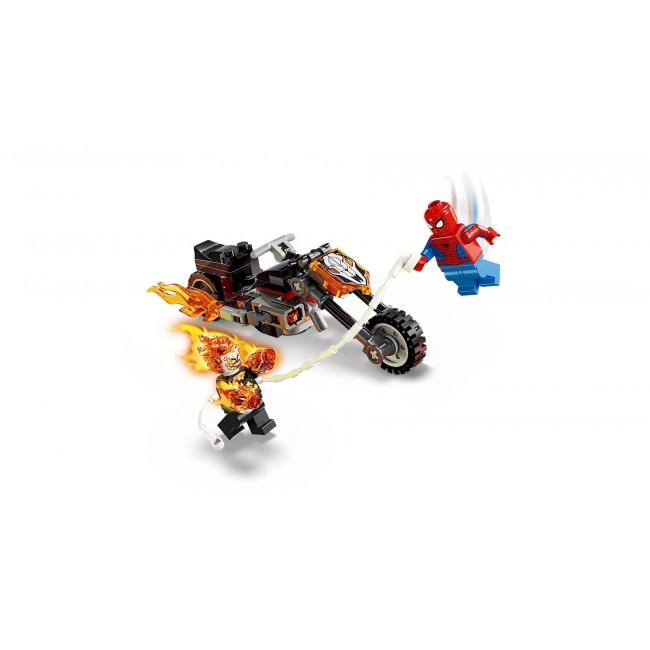 LEGO MARVEL 76335 Spider-Man vs. Ghost Rider Motorcycle