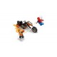 LEGO MARVEL 76335 Spider-Man vs. Ghost Rider Motorcycle