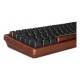 Sharkoon 100068081 keyboard Home USB QWERTZ German Black, Wood