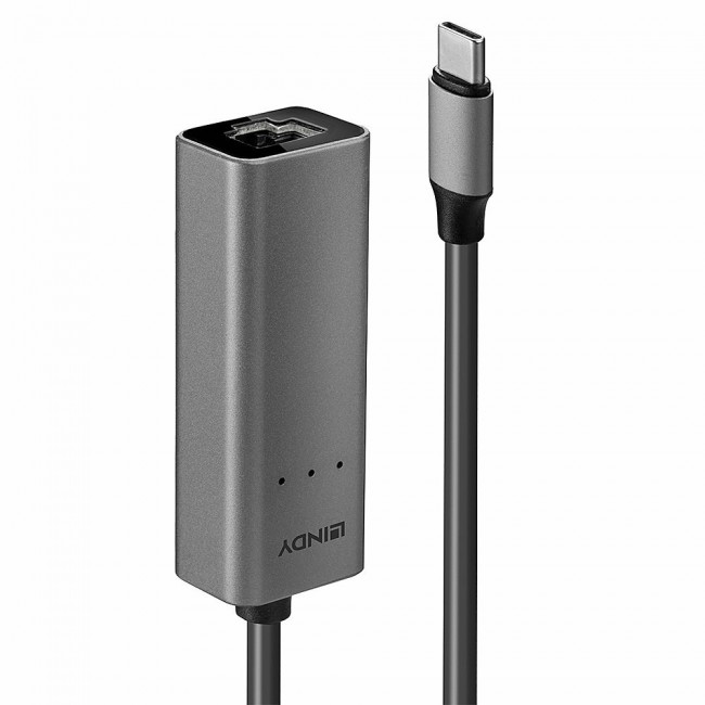 Lindy USB 3.2 Type C to 2.5G Ethernet Converter Lindy USB 3.2 Type C to 2.5G Ethernet Converter