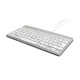R-Go Tools Ergonomic keyboard R-Go Compact Break, compact keyboard with break software, QWERTZ (DE), wired, white R-Go Tools Ergonomic keyboard R-Go Compact Break, compact keyboard with break software, QWERTZ (DE), wired, white