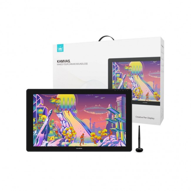 HUION Kamvas 24 Plus graphic tablet 5080 lpi 526,85 x 296,35 mm USB-C Black