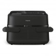 Philips 1000 series NA150/00 fryer Double 7 L Stand-alone 2450 W Hot air fryer Black Philips 1000 series NA150/00 fryer Double 7 L Stand-alone 2450 W Hot air fryer Black