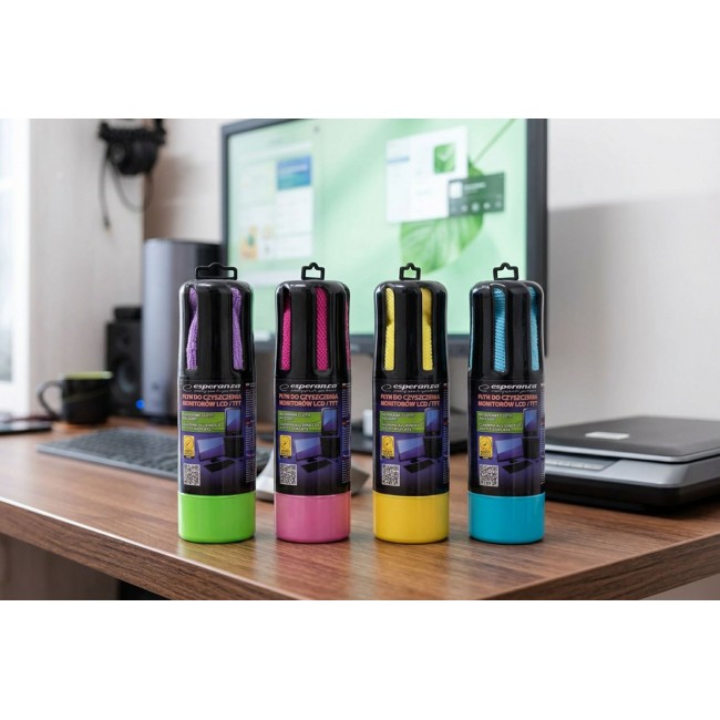 Esperanza ES122M LCD/TFT Screen Cleaning Kit, 150 ml Esperanza ES122M LCD/TFT Screen Cleaning Kit, 150 ml
