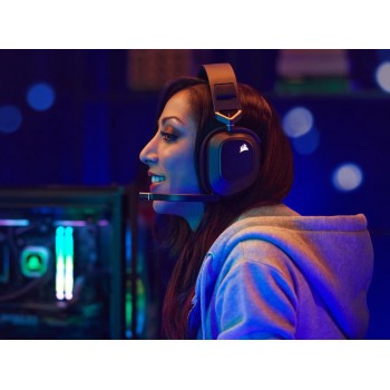 Corsair | Gaming Headset RGB | HS80 | Wireless | Over-Ear | Wireless
