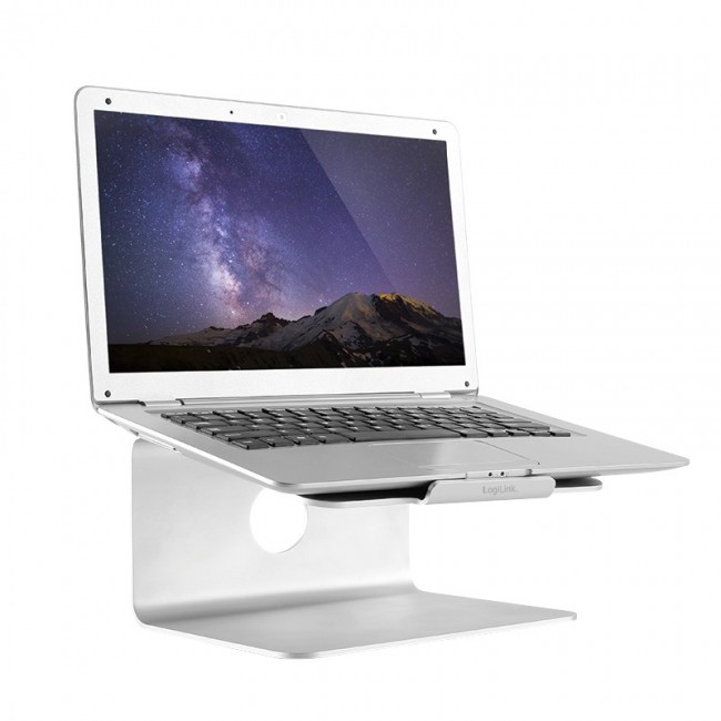 LogiLink AA0104 laptop stand Silver 43.2 cm (17