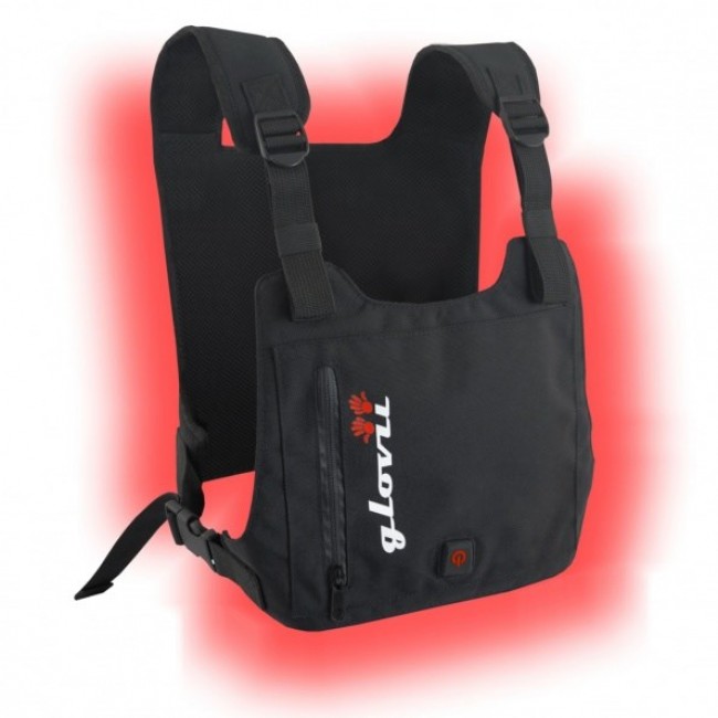 Glovii - Universelle Akku Beheizte Weste, Gr en: Uni Protective vest Skiing, Snowboarding Unisex Polyester Black