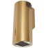 WALL-MOUNTED TUBA HOOD MAAN ELBA2 W 731 GOLD GLOSSY