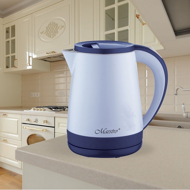 Maestro MR-037 (MR-037-BLUE) Electric kettle 1,2 L 1630 W Blue Maestro MR-037 (MR-037-BLUE) Electric kettle 1,2 L 1630 W Blue