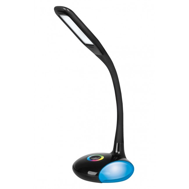 Activejet LED desk lamp VENUS BLACK with RGB base Activejet LED desk lamp VENUS BLACK with RGB base