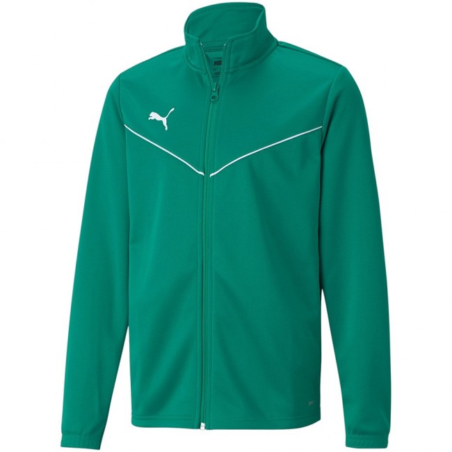 Puma teamRISE Training Poly Jacket Jr Sweatshirt green 657393 05 164cm