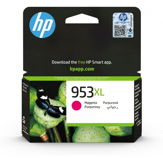 HP 953XL High Yield Magenta Original Ink Cartridge HP 953XL High Yield Magenta Original Ink Cartridge