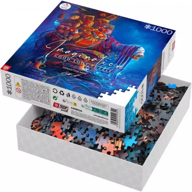 Puzzle Good Loot Imagination - Sebastian Mo : The burden of experiences 1000 pc(s)