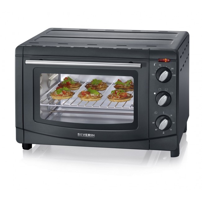 Severin TO 2067 toaster oven 20 L 1500 W Black Grill