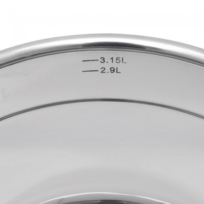 Resto Kitchenware Rigel 3.6 L Round Stainless steel Resto Kitchenware Rigel 3.6 L Round Stainless steel