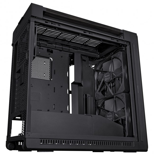 ASUS ProArt PA602 Wood Edition Metal Panel Midi Tower Black ASUS ProArt PA602 Wood Edition Metal Panel Midi Tower Black