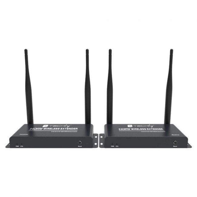 Techly Wireless Kit HDMI Extender up to 200m Techly Wireless Kit HDMI Extender up to 200m