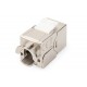 Digitus CAT 6A Keystone module, shielded, tool-free mounting connection Digitus CAT 6A Keystone module, shielded, tool-free mounting connection