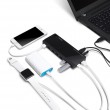 TP-Link UH720 USB 3.2 Gen 1 (3.1 Gen 1) Micro-B 5000 Mbit/s Black